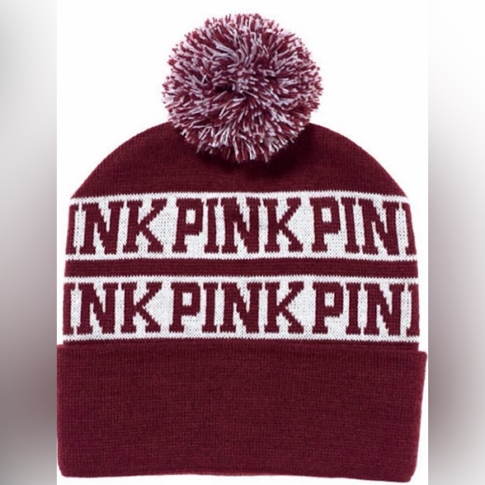 NWT PINK Victoria’s Secret Beanie